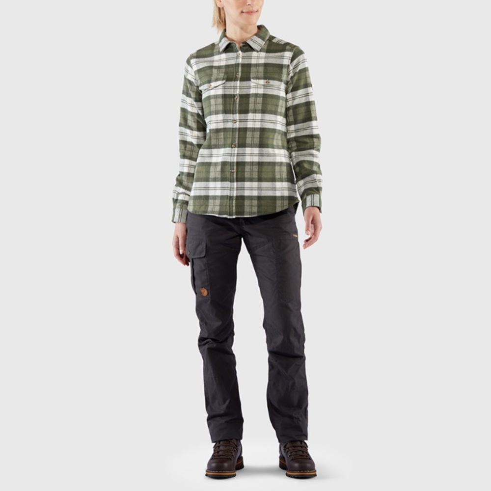 fjällräven kanken ovik thick flannel shirt